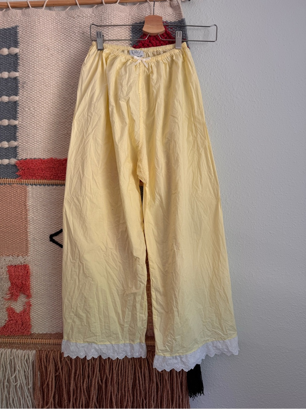 Laneway the Label butter yellow pants - Picture 3 of 5